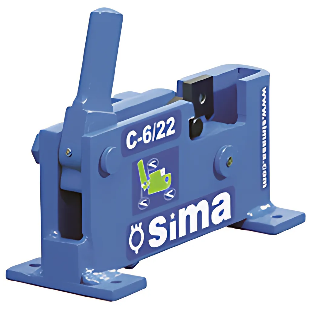 Sima C622 Is The Manual Shear Rebar Cutter. The C622 Offers Extra Lengtht Level That Increases Cutting Power While Exerting Less Physical Effort. The Sima Manual Cutter Can Cut Up To A Diamter Of 7/8" Of An Inch At #7 Grade Rod.-C622-6