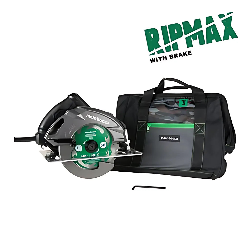 7-1/4 Inch Rip Max Pro Grade 15 Amp 6800 Rpm Circular Saw With Brake-C7BURM-590