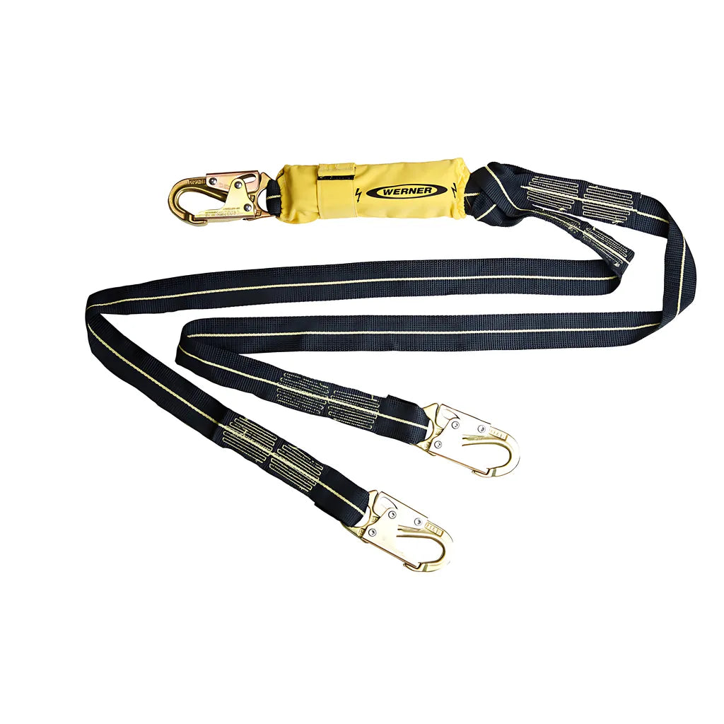 C911100 Arc Flash Twinleg Lanyard (Kevlar Web, Snap Hook) C911100-1858