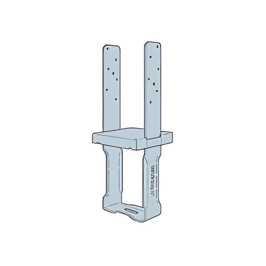 Cbsq Hot-Dip Galvanized Standoff Column Base For 6X8 With Sds Screws (Pack Of 4)-CBSQ86-SDS2HDG-SP8840-9413