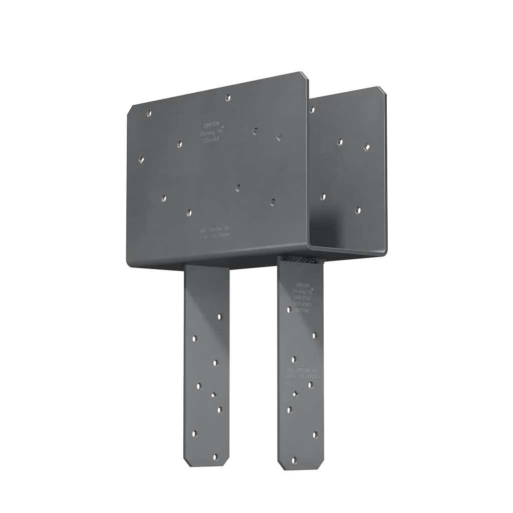 Ccq Column Cap For Triple-2X Beam, 6X Post With Strong-Drive® Sds Screws-CCQ4-62-5-50SDS-SP8804-9377