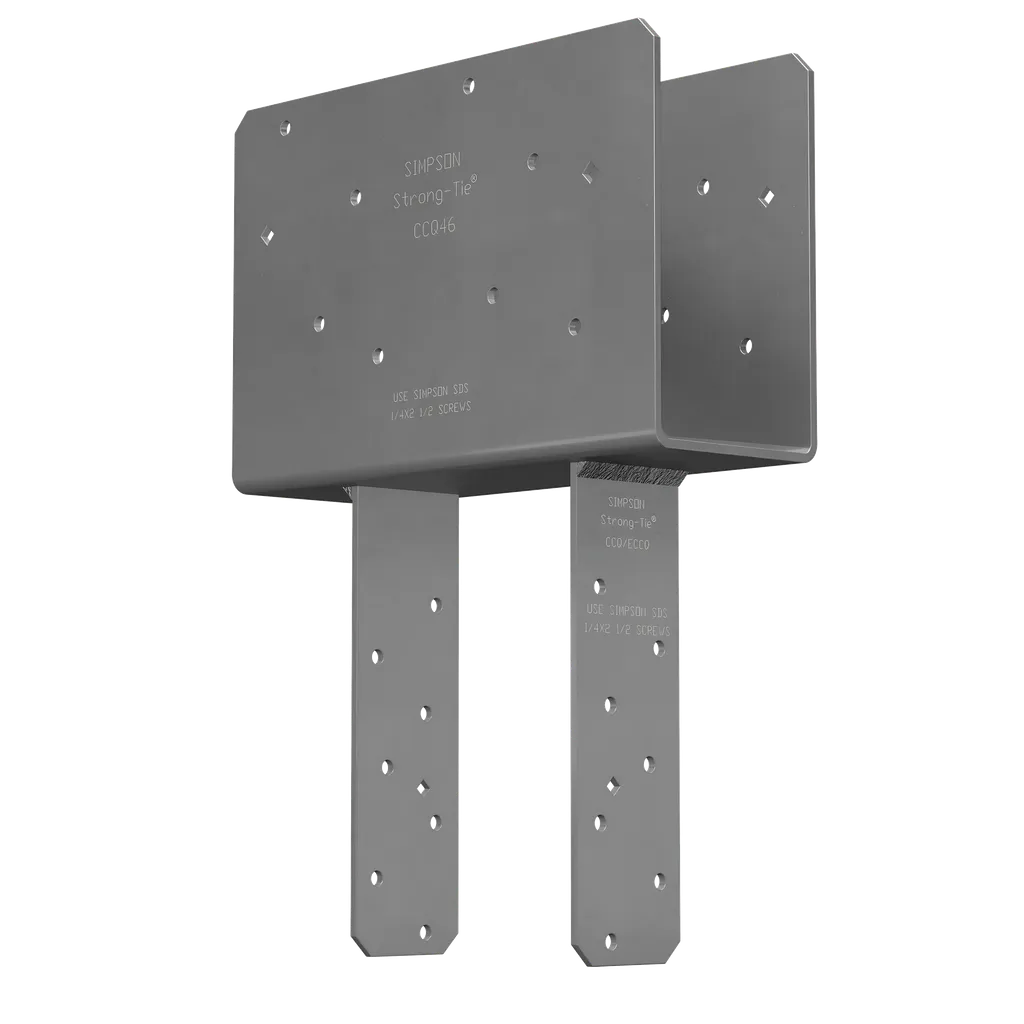 Ccq Column Cap For 4X Beam, 6X Post With Strong-Drive® Sds Screws-CCQ46SDS2-5-R-SP1992-2199