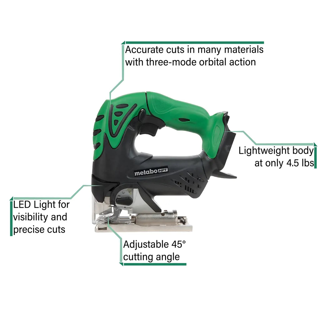 18V Cordless Li-Ion Jig Saw (Bare Tool)-CJ18DSLQ4M-1380