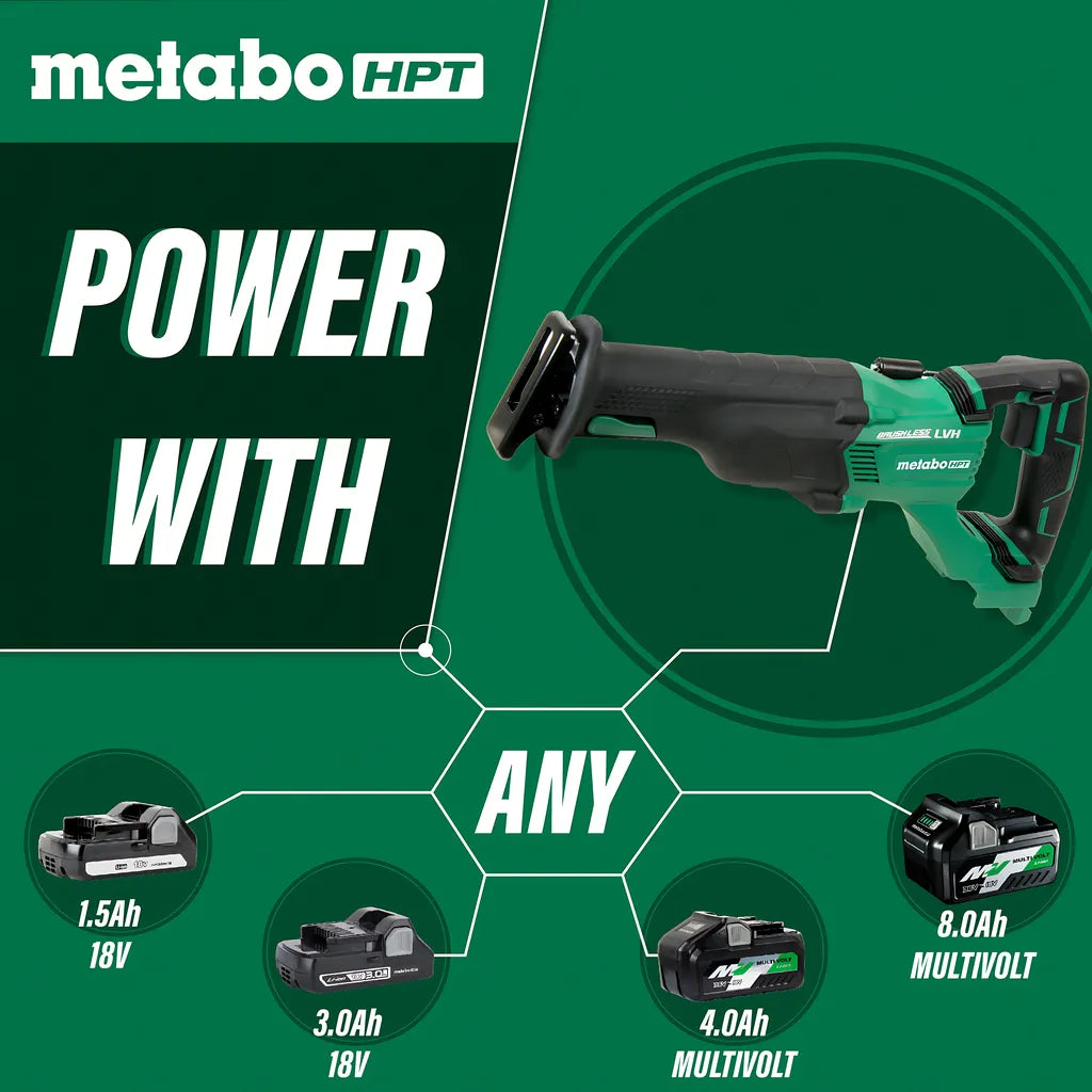 18V Brushless Reciprocating Saw With Low Vibration Handle | Cr18Dbl-CR18DBLM-1325