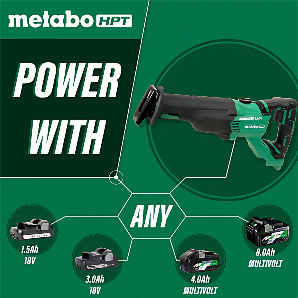 18V Brushless Li-Ion Reciprocating Saw (Bare Tool)-CR18DBLQ4M-1425