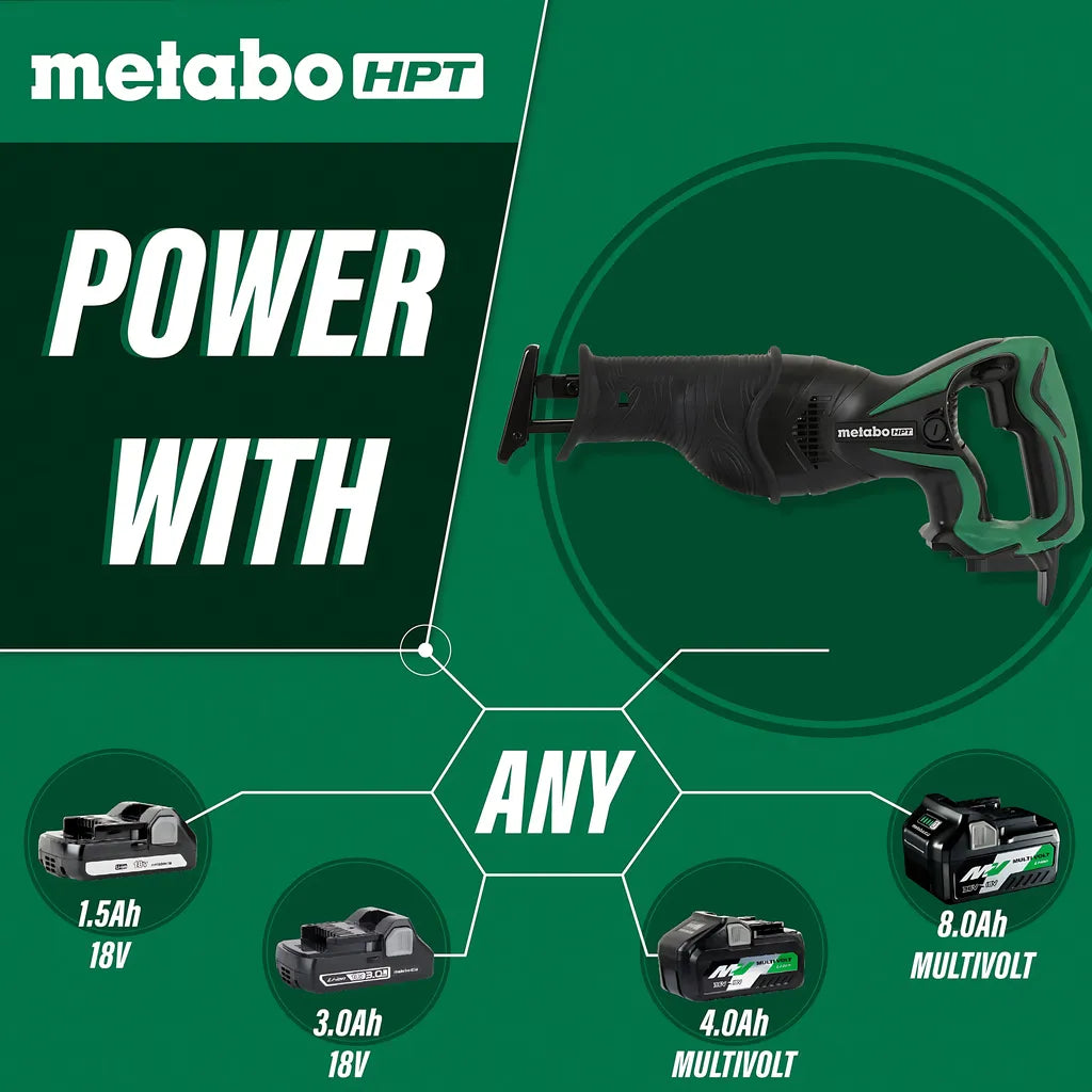 18V Cordless Li-Ion Reciprocating Saw (Tool Body Only)-CR18DSLQ4M-862