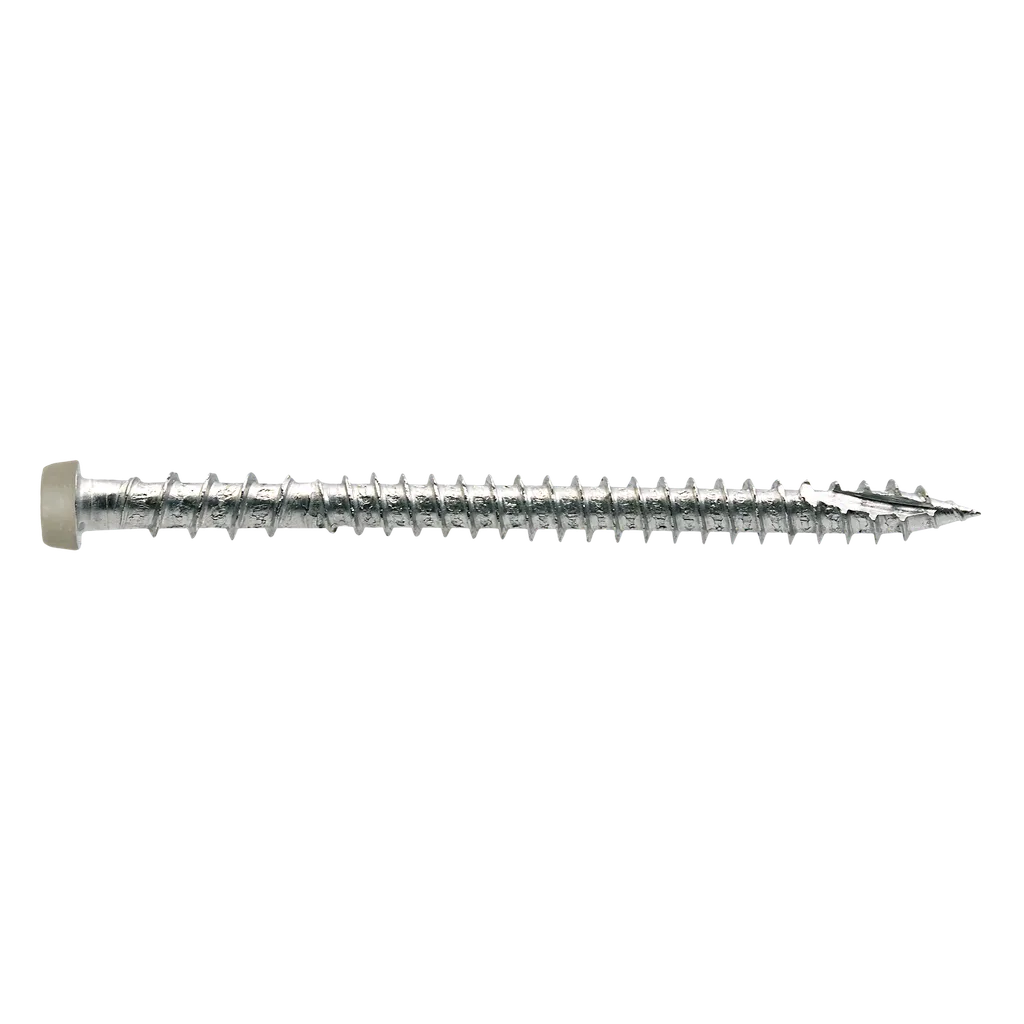Deck-Drive Dcu Composite Screw - #10 X 2-3/4 In. T20, Quik Guard®, Gray (350-Qty) (Pack Of 6)-DCU234GRR350-SP8760-9328