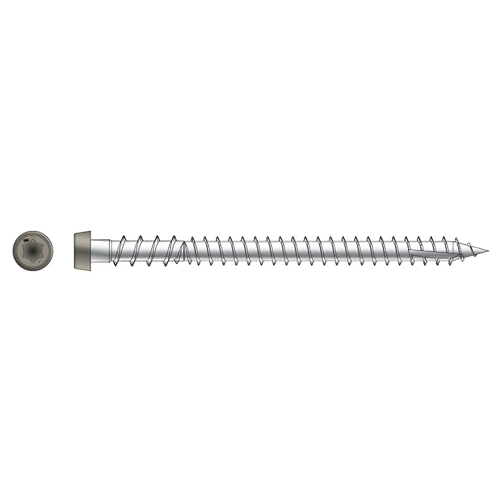 Deck-Drive Dcu Composite Screw - #10 X 2-3/4 In. T20, Type 305, Gray 01 (1750-Qty)-DCU234MB305GR01-SP5966-6391