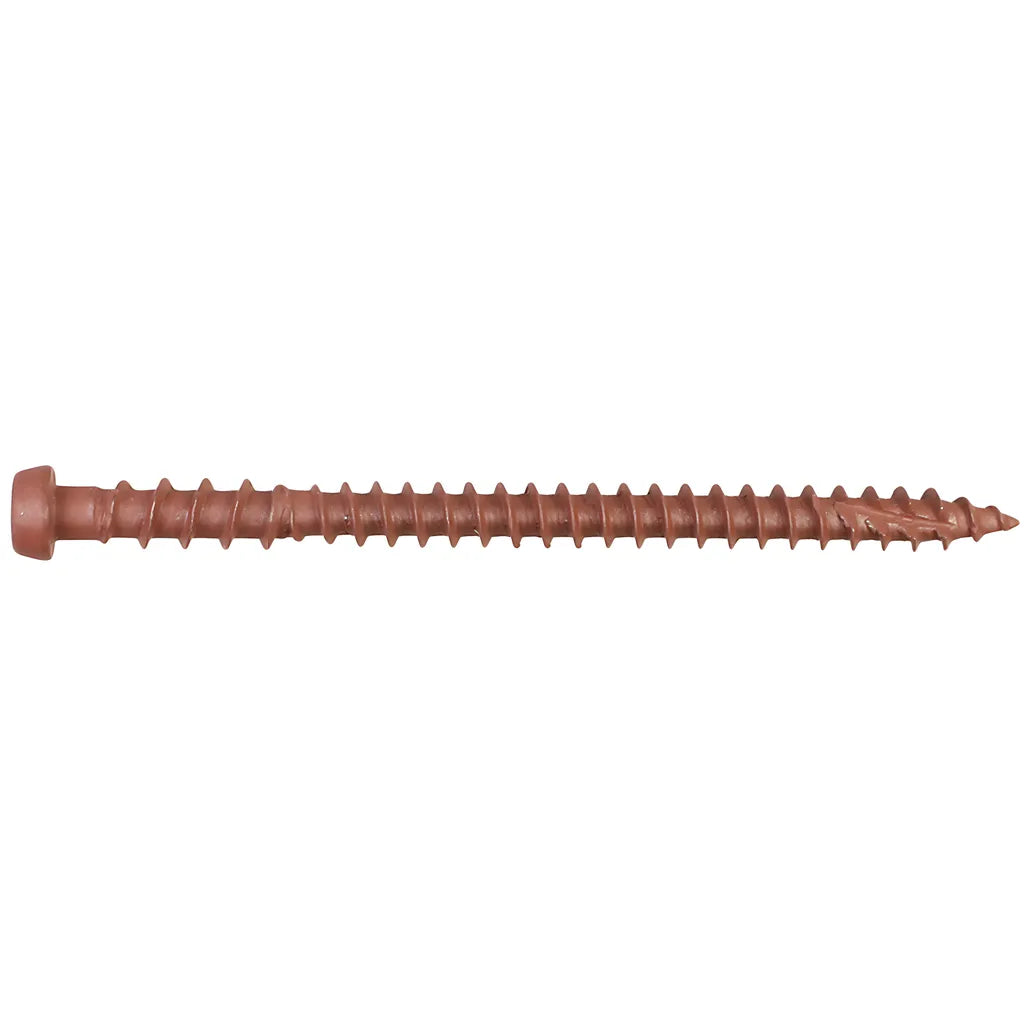 Deck-Drive Dcu Composite Screw - #10 X 2-3/4 In. T20, Quik Guard®, Red (350-Qty)-DCU234RDR350-SP7282-7780