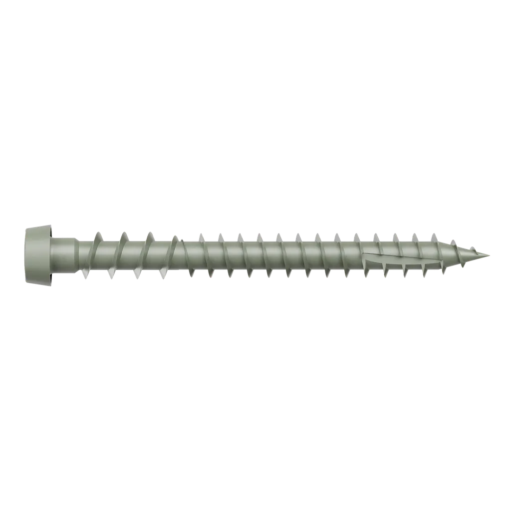 Deck-Drive Dcu Composite Screw - #10 X 2 In. T20, Quik Guard®, Gray (70-Qty) (Pack Of 5)-DCU2GRR70-SP8032-8563