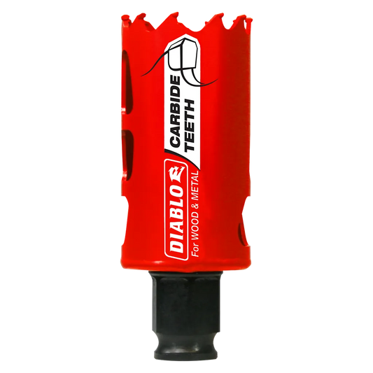 1-3/8 In. (35Mm) Carbide-Tipped Wood & Metal Holesaw-DHS1375CT-2507