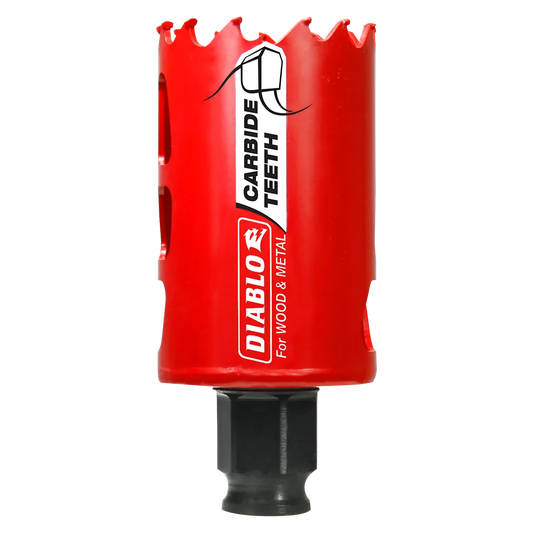 1-5/8 In. (41Mm) Carbide-Tipped Wood & Metal Holesaw-DHS1625CT-2517