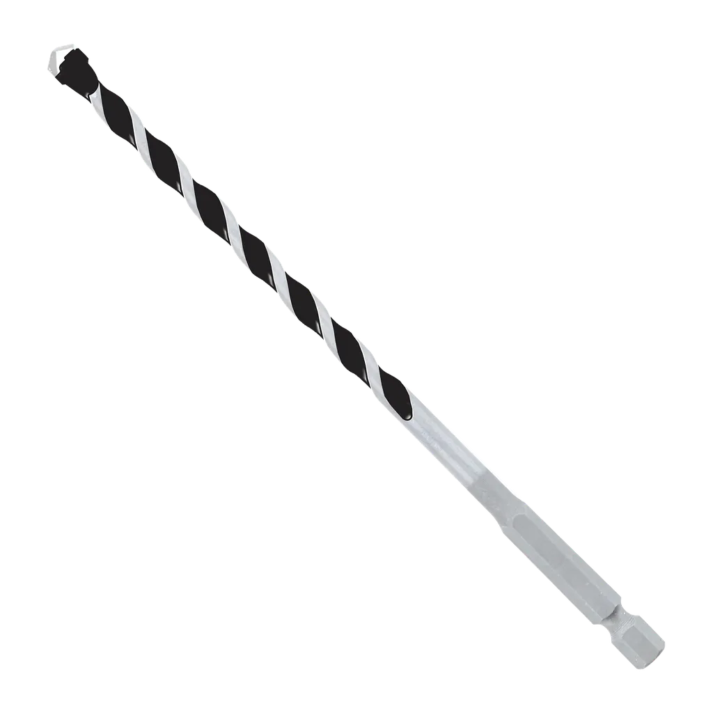 1/4 In. X 4 In. X 6 In. Multi-Material Carbide Tipped Hammer Drill Bit-DMAMM1050-2666