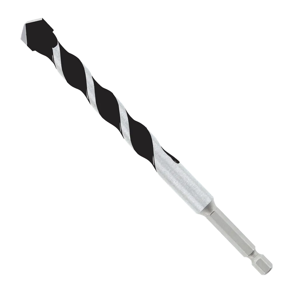 1/2 In. X 4 In. X 6 In. Multi-Material Carbide Tipped Hammer Drill Bit-DMAMM1120-2669