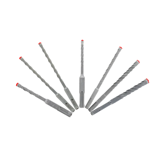 7Pc Rebar Demon™ Sds-Plus 4-Cutter Full Carbide Head Hammer Bit Set (7-Piece)-DMAPL9920-S7-2846