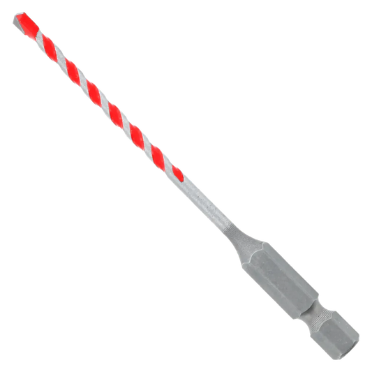 1/8 In. X 2 In. X 3 In. Speedemon™ Red Granite Carbide Tipped Hammer Drill Bit-DMARG1010-2882