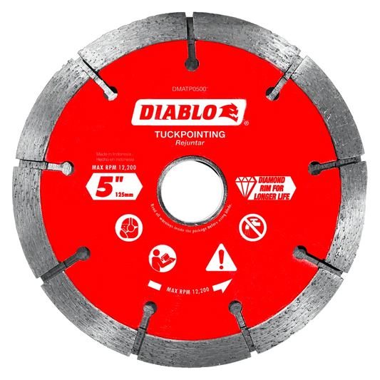5 In. Diamond Tuck Point Blade For Masonry-DMATP0500-2910