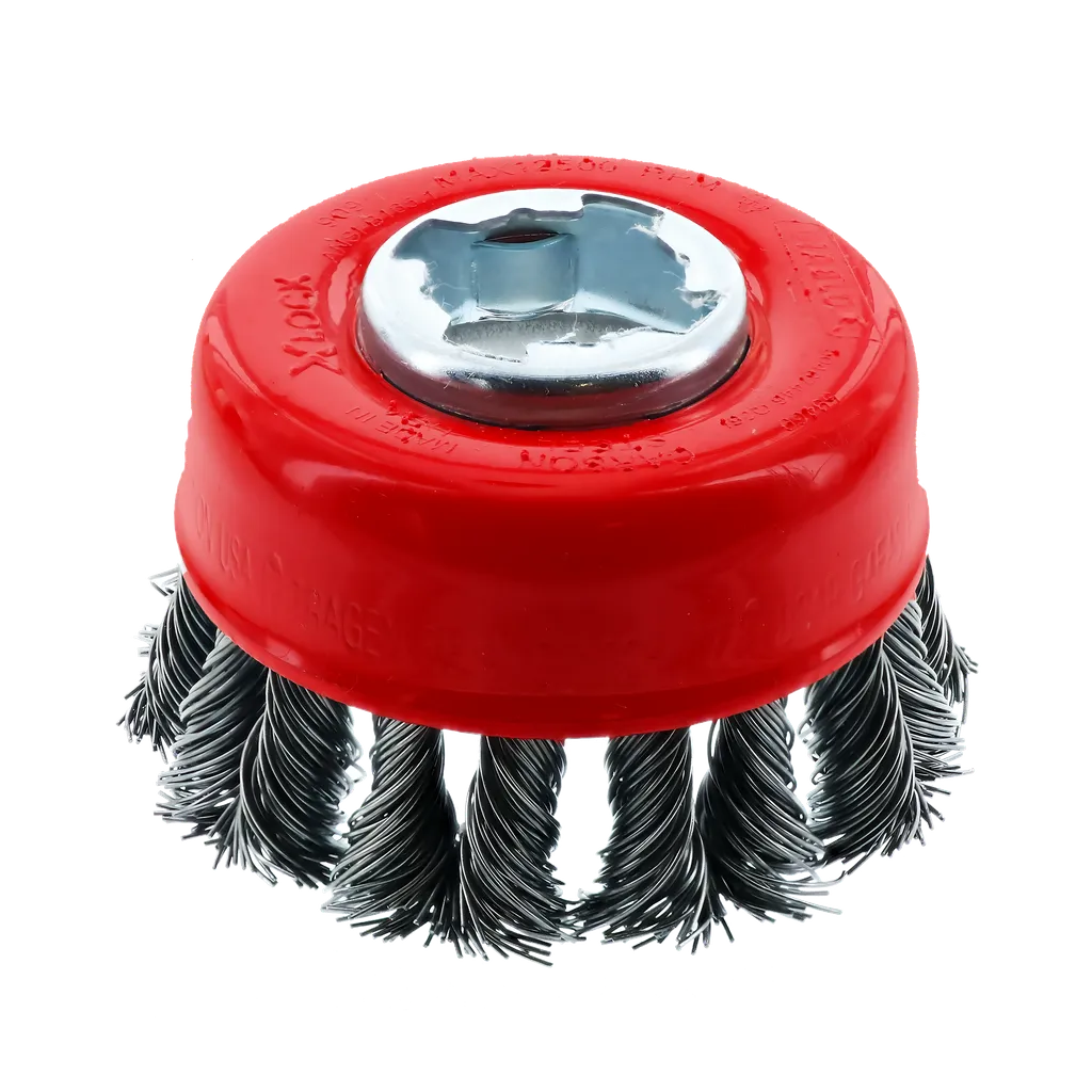 2-3/4 in. X-LOCK Carbon Steel Knot Cup Brush | Diablo Tools | PCS