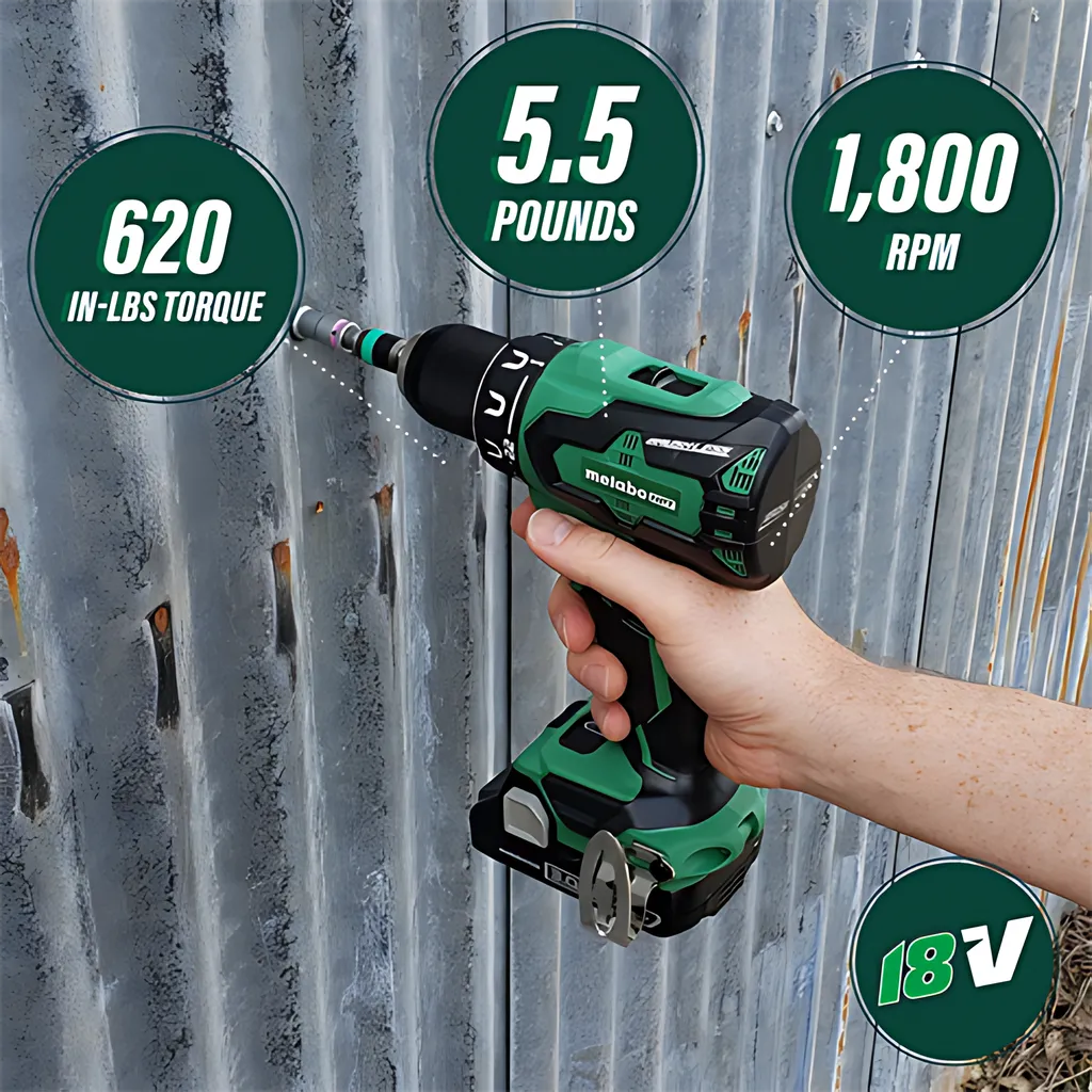 18V Brushless Li-Ion Driver Drill: 620 In-Lbs (Bare Tool)-DS18DBFL2Q4M-64