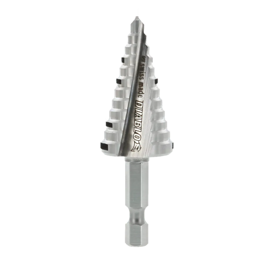 3/8 In. - 7/8 In. Impact Step Drill Bit (12 Steps)-DSD0875S12-3192