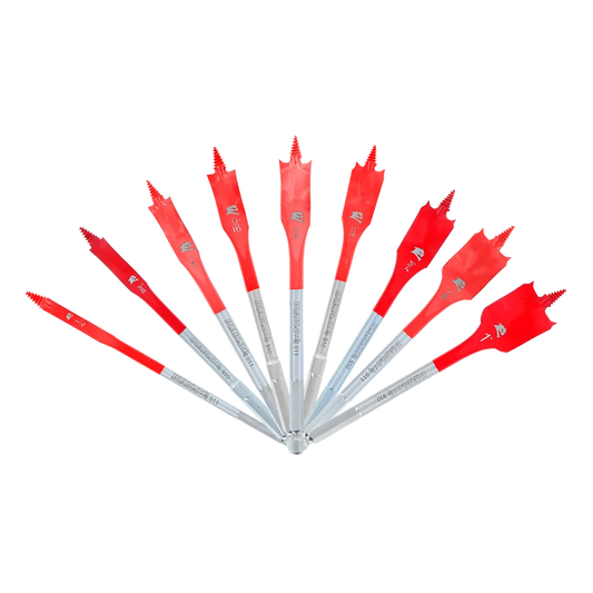 9 Pc Spade Bit Set (9-Piece)-DSP2930-S9-3240