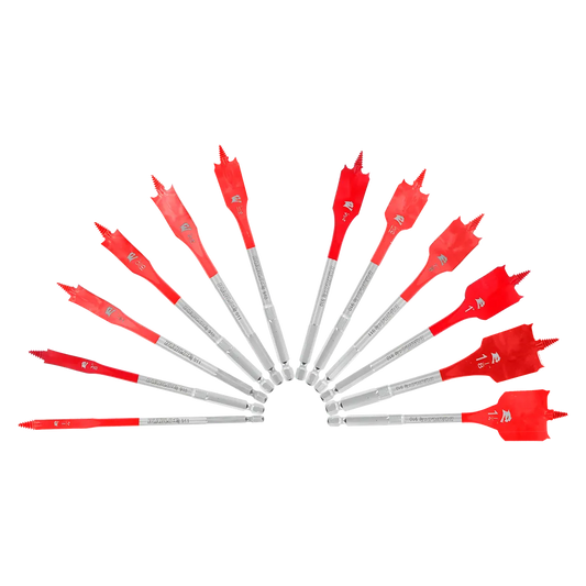 12 Pc Spade Bit Set (12-Piece)-DSP2950-S12-3241