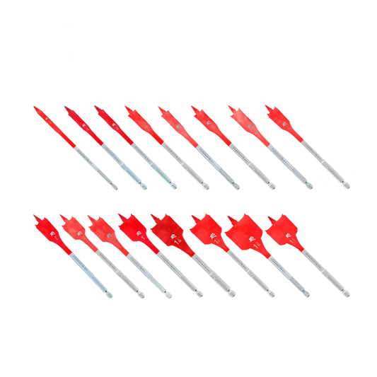 16 Pc Spade Bit Set (16-Piece)-DSP2980-S16-3242
