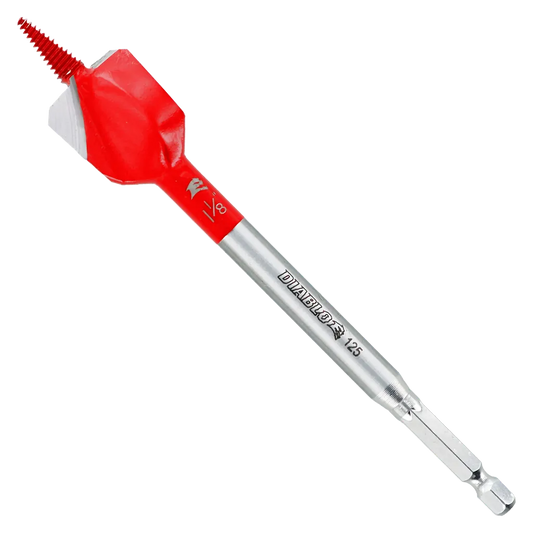 Diablo 1-1/8 In. X 6 In. Demo Demon™ Spade Bit For Nail-Embedded Wood-DSPD4060-3253
