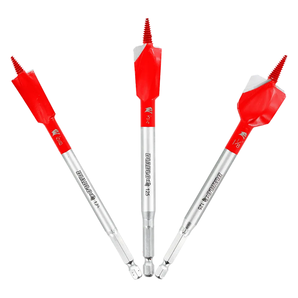 Diablo Demo Demon Spade Bit Set For Nail-Embedded Wood (3-Pieces)-DSPD4910-S3-3256