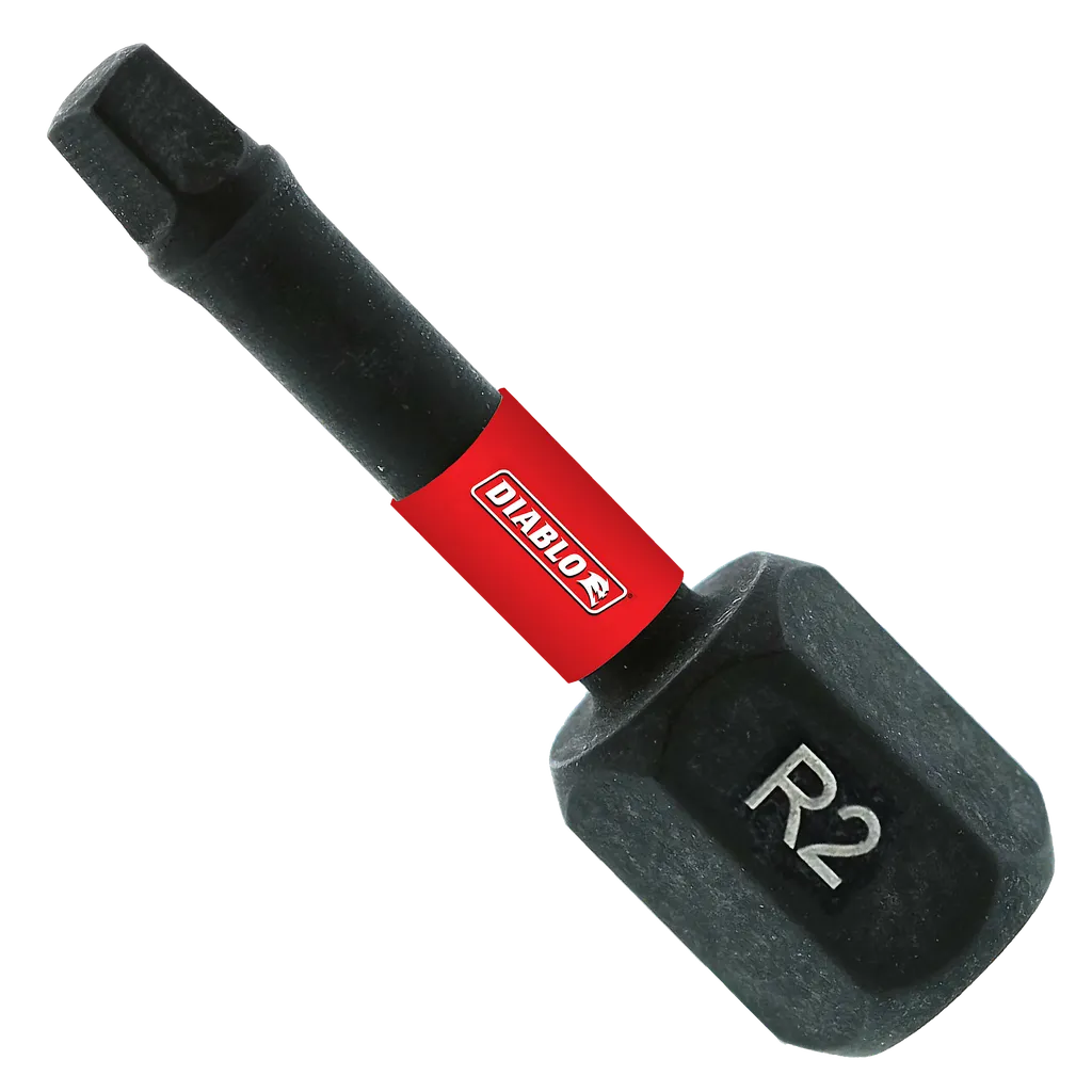 1 in. #2 Square Drive Bits (2-Pack) | Diablo Tools | PCS