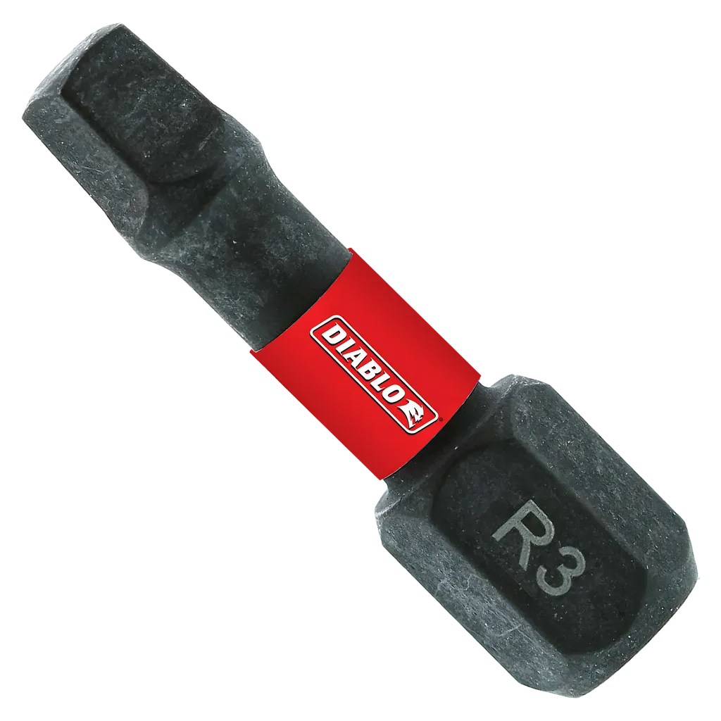1 in. #3 Square Drive Bits (5-Pack) | Diablo Tools | PCS