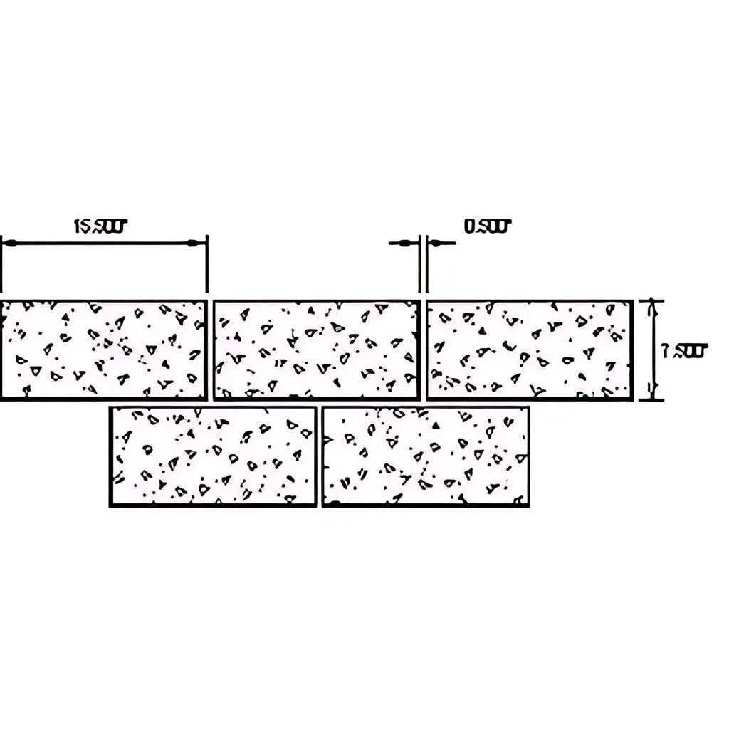 8" X 16" Smooth Face Block DT-FO-0049-723