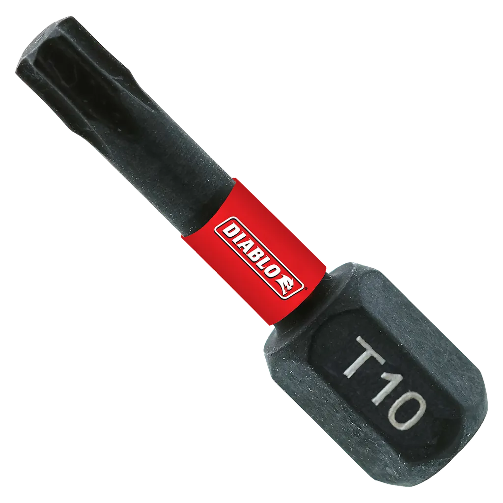 1 in. #10 Torx Drive Bits (2-Pack) | Diablo Tools | PCS