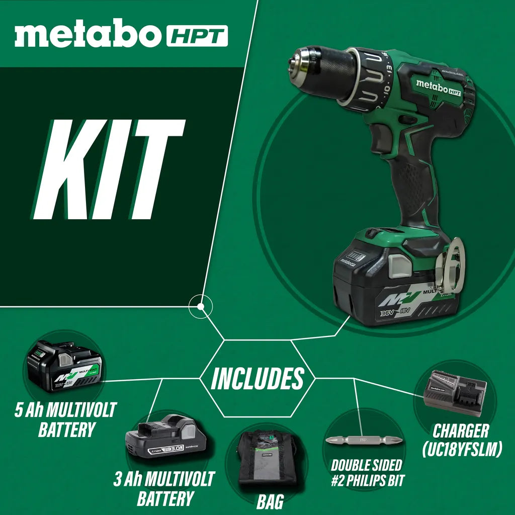 18V Brushless Hammer Drill-DV18DBFL2TM-1252