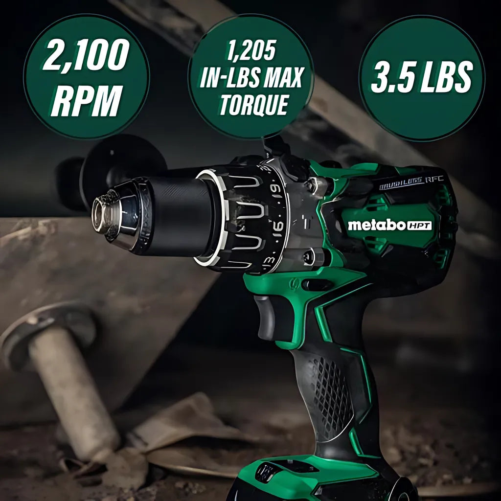 18V Lithium Ion Brushless Cordless Hammer Drill (Tool Body Only) | Dv18Dbl2Q4-DV18DBL2Q4M-118