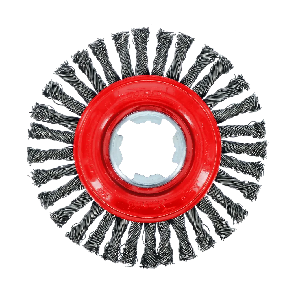 4 in. X-LOCK Carbon Steel Stringer Bead Twist Wheel | Diablo Tools | PCS