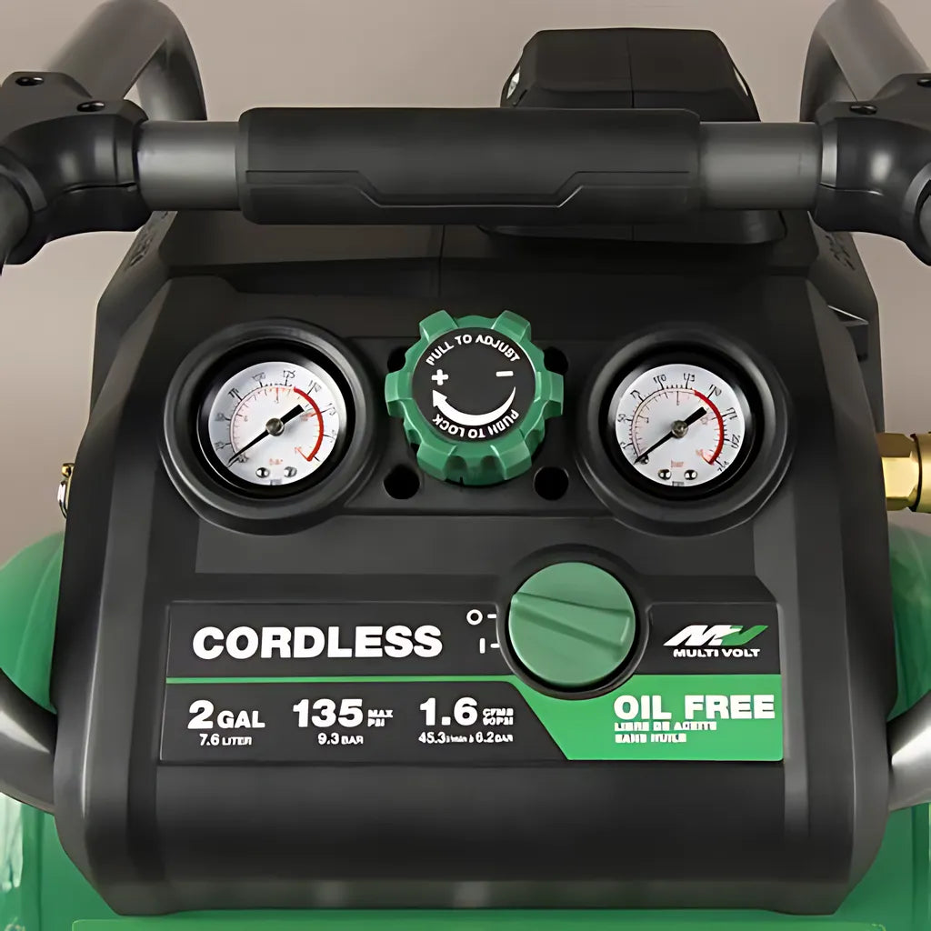 36V Multivolt 2 Gallon Cordless Compressor EC36DAQ4-59