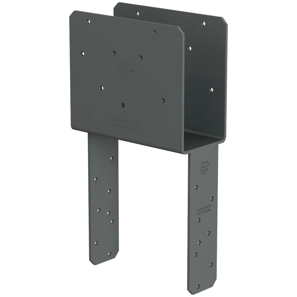 Eccq End Column Cap For 4X Beam, 8X Post, With Strong-Drive® Sds Screws (Pack Of 2)-ECCQ48SDS2-5-SP12-92
