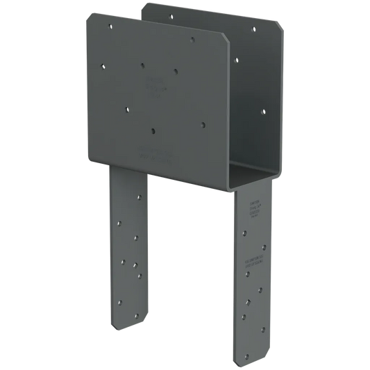 Eccq End Column Cap For 4X Beam, 8X Post, With Strong-DriveĀ® Sds Screws (Pack Of 2)-ECCQ48SDS2-5-SP12-92