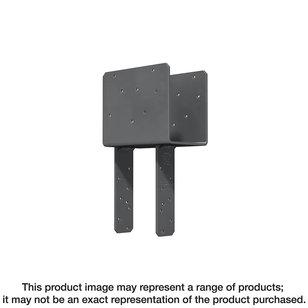 Eccq End Column Cap For 5-1/8 In. Beam, 4X Post, With Strong-Drive® Sds Screws-ECCQ5-4SDS2-5-SP4933-5298