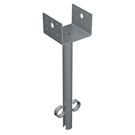 Epb Elevated Post Base For 4X4 With 12 In. Pipe (Pack Of 10)-EPB44-12-SP8678-9244