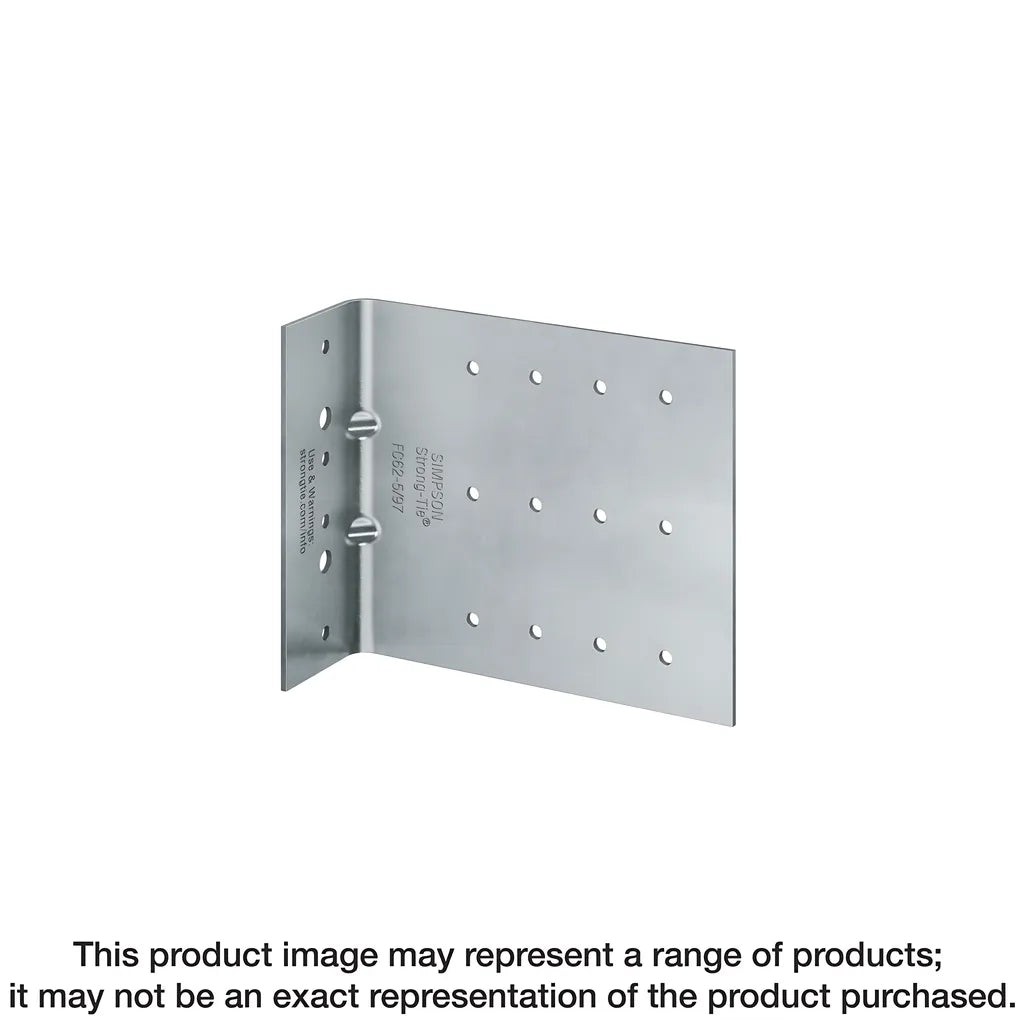 Fc 2 In. X 3-1/2 In. X 5 In. 12-Gauge Bypass Framing Fixed-Clip Connector (Qty-25)-FC32-5-97-R25-SP364-478