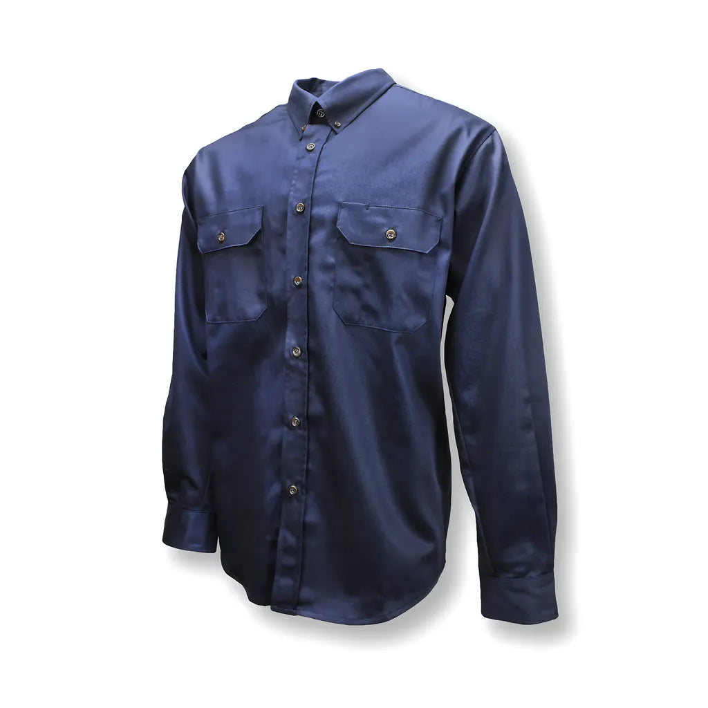 Radians FRS-003 Volcore Long Sleeve Cotton Button Down FR Shirt