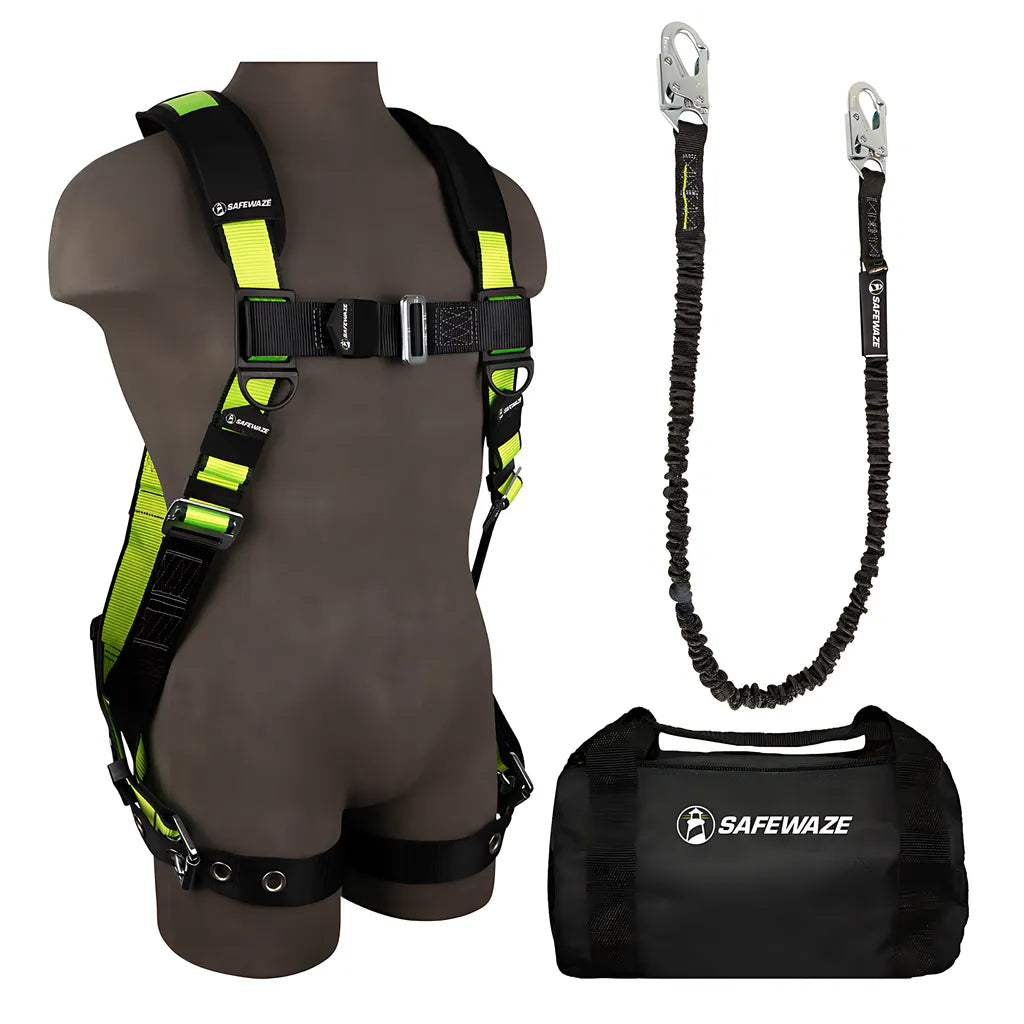 Pro Bag Combo: Fs185-3X Harness, Fs580 Lanyard, Fs8125 Bag FS133-3X-7635