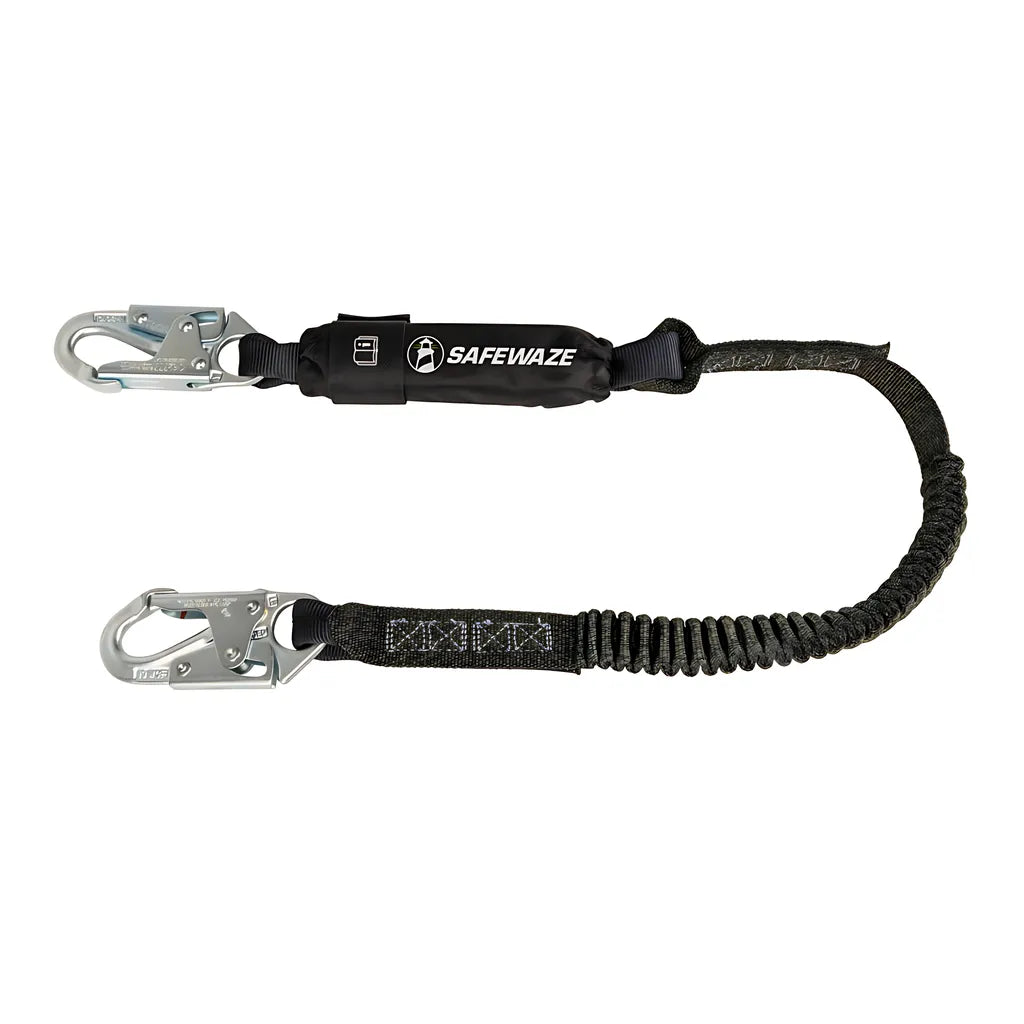 Pro 6' Stretch Energy Absorbing Lanyard: Snap Hook FS570-6610