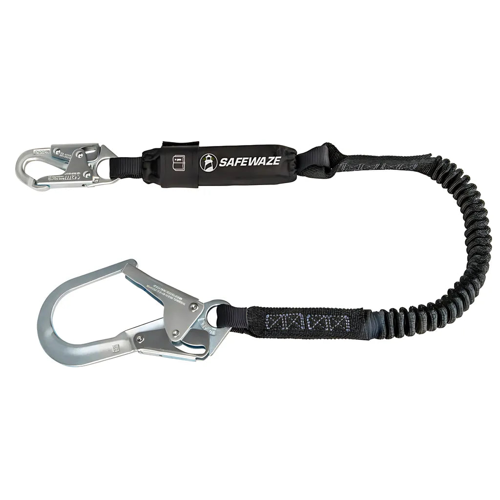 Pro 6' Stretch Energy Absorbing Lanyard: Rebar Hook FS575-6606