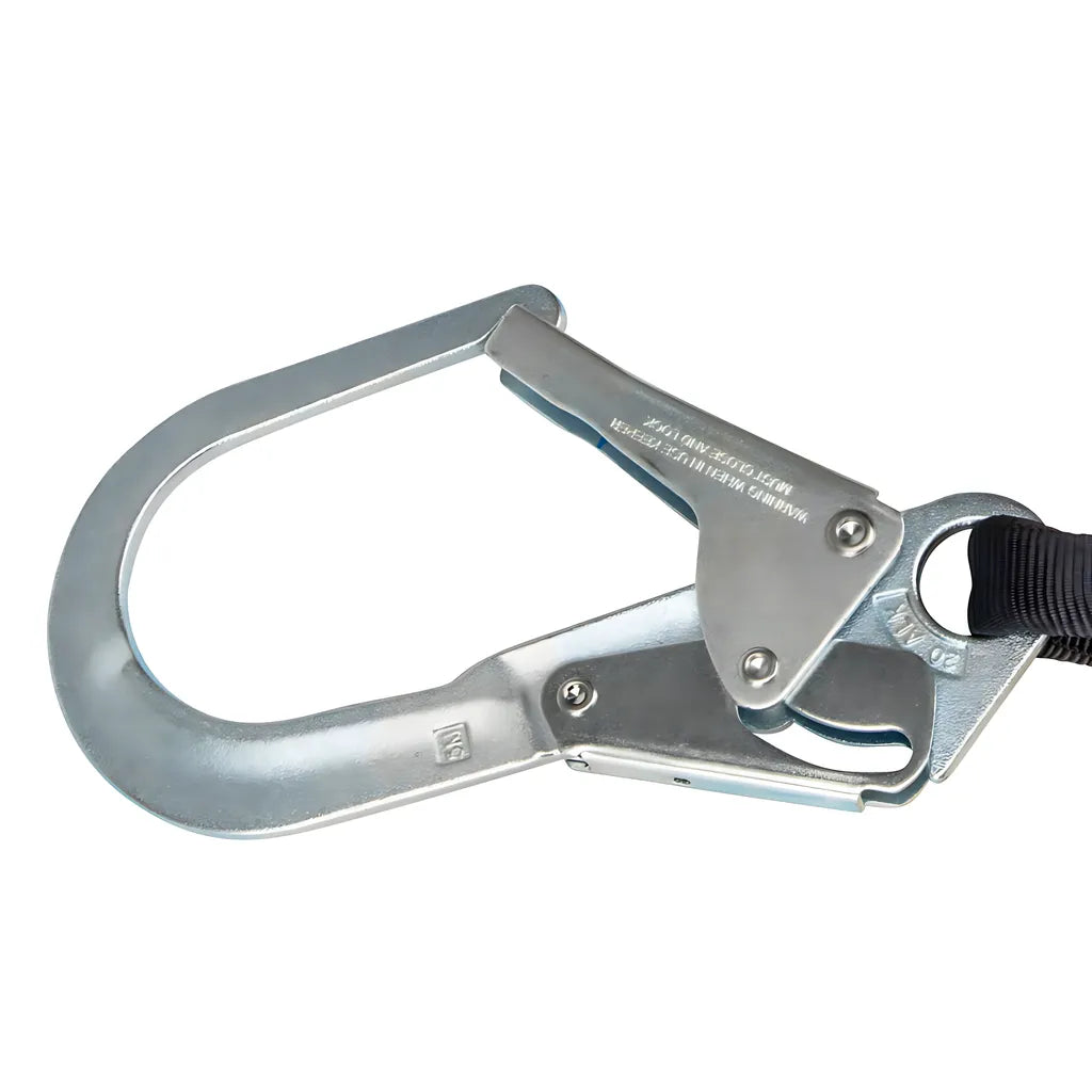 Pro 6' Stretch Energy Absorbing Lanyard: Rebar Hook FS575-6608