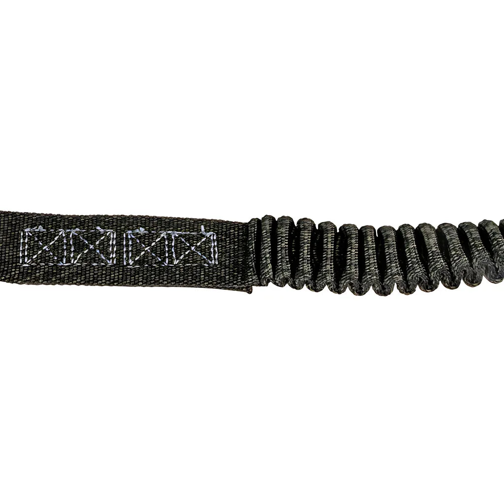 Pro 6' Stretch Energy Absorbing Lanyard: Dual Leg, Rebar Hooks FS576-6601