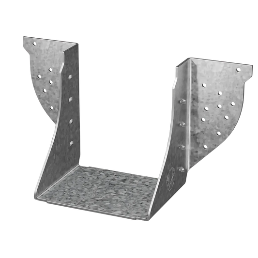 Hgus 5-1/2 In. Galvanized Face-Mount Joist Hanger For Triple 2X Truss-HGUS26-3-SP256-365