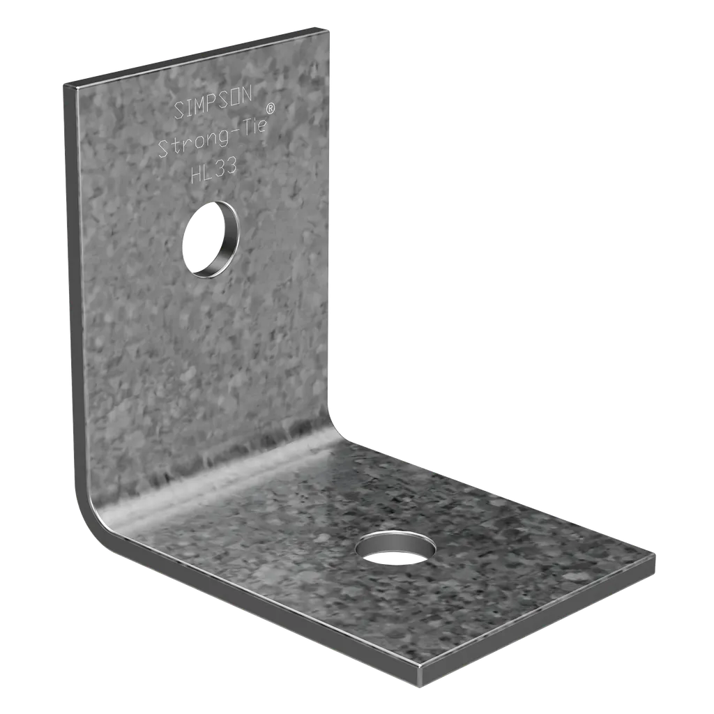 Hl 3-1/4 In. X 2-1/2 In. Galvanized Heavy Angle (Pack Of 10)-HL33-R-SP7978-8505